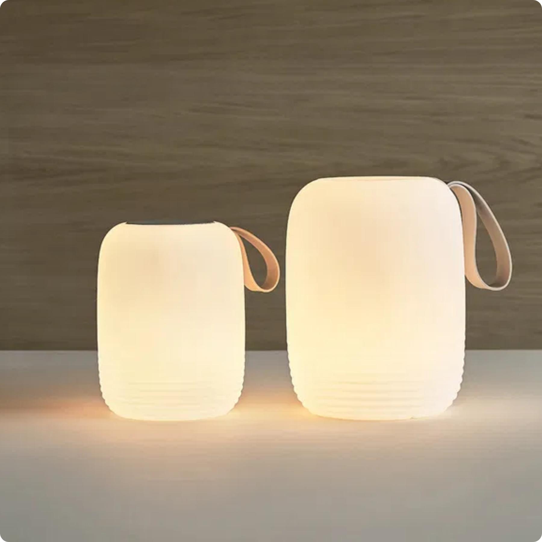LED Lampe m. højttaler Hav